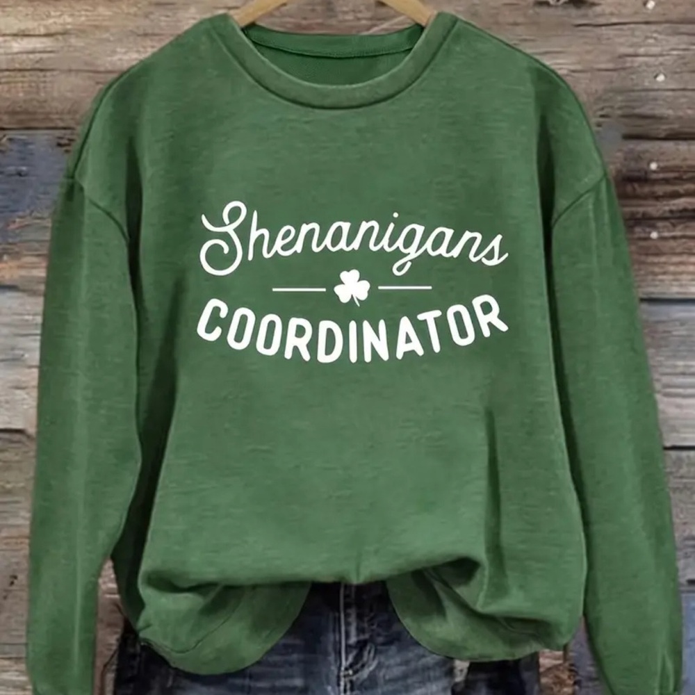 S/M shenanigans coordinator long sleeve shirt